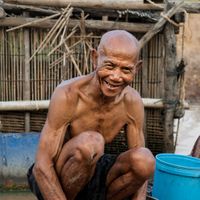 das L&auml;cheln / the smile (Siem Reap / Kambodscha - Cambodia) People404