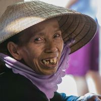 Frau vom Mekong Delta / woman from Mekong Delta (Vietnam) People407